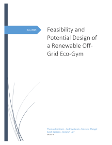 Eco Gym Report (Final) gp9 - Electronic, Electrical and