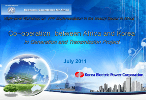 **** 1 - Economic Commission for Africa