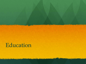 Education - EL2014-3O2