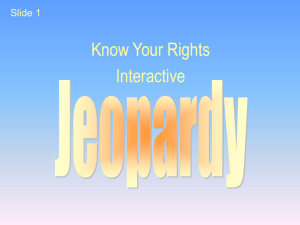 Know_Your_Rights-INTERACTIVE JEOPARDY
