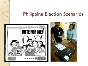 Philippine Election Scenarios by Randy David
