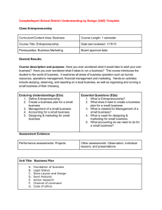 New Course Proposal Form - Blank UbD Template