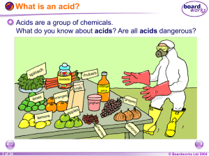 Acids and Bases