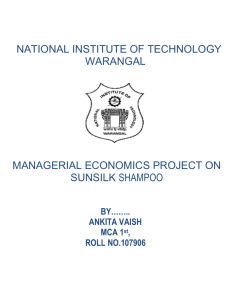 Launching Sunsilk in INDIA
