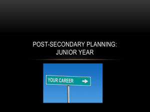 Career Planning for… the job you want!