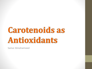 What is Carotenoids?