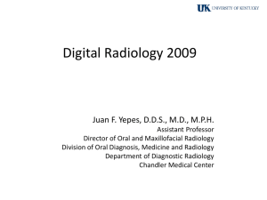 Digital Radiology - webteach.mc.uky.edu