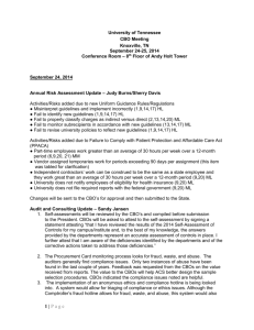 May 6-7, 2015 - Office of the Treasurer