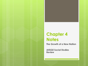 Chapter 1 Notes - Mrs. Quarles' Webpage