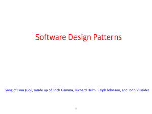 Software Design Patterns