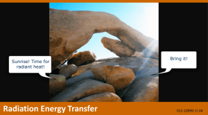 Radiation Energy Transfer