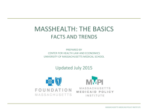 MassHealth: The Basics (PowerPoint file)