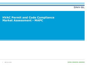 HVAC Permit and Code Compliance Market Assessment