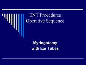 GI Endoscopic Procedures Operative Sequence