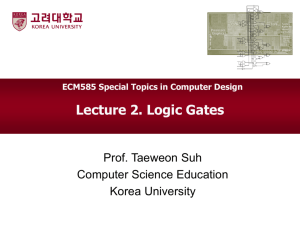 Logic Gates - Korea University
