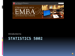 Statistics 5802 - The Astro Home Page