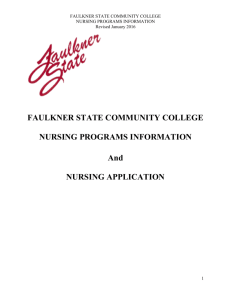 Click here to the nursing application information