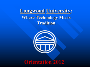 Analog Conversion - Longwood University