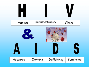HIV and AIDS - World of Teaching