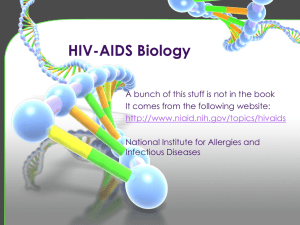 HIV AIDS Biology PowerPoint