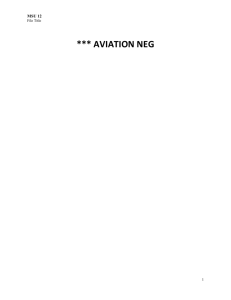 Aviation Neg - GDS 2012