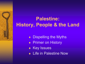 Palestine Presentation
