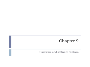Ch09-HardwareSoftwareControls