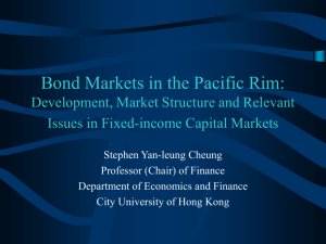 Bond Markets in the Pacific Rim
