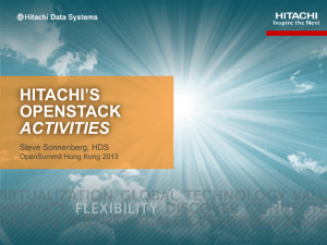 Hitachi Data Systems PowerPoint Template