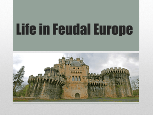 Life in Feudal Europe
