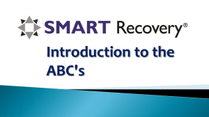 The ABCs - SMART Recovery