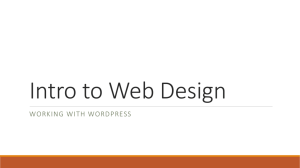 Intro to Web Design