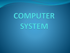 COMPUTER SYSTEM