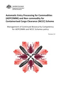 Approach to Continued Biosecurity Competency