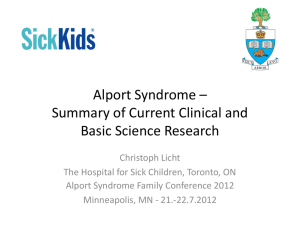 Summary of Current Clinical and Basic Science Research
