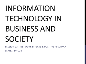 Information technology in business and society