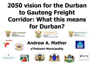 Mather Durban Port expansion