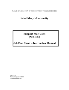 Instruction - Saint Mary's University