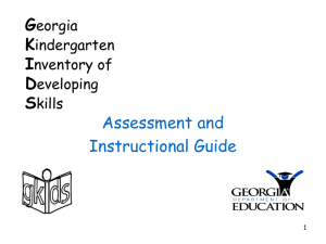 gkids - GADOE Georgia Department of Education