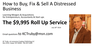The $9995 Roll Up Service