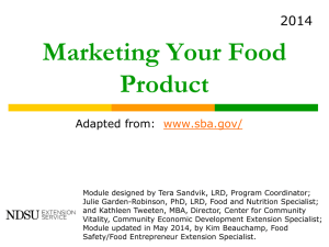 Market Your Product PPT