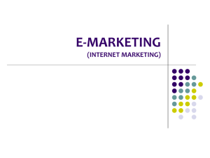 E-Marketing - Philadelphia University