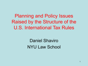 Decoding the US Corporate Tax