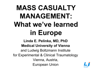 Mass Casualty Management