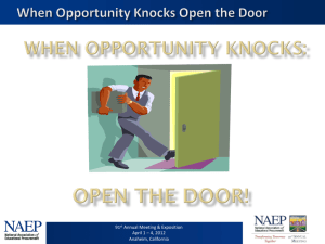 When Opportunity Knocks Open the Door 1_Al Brooks