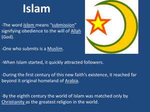 Islam - MrsStriegleswikispace
