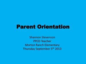 Parent Orientation - Katy Independent School District