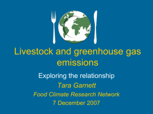 FCRN livestock seminar - Food Climate Research Network