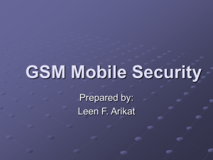 GSM Mobile Security
