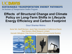 UC Davis STEPS Program Sustainable Transportation Energy